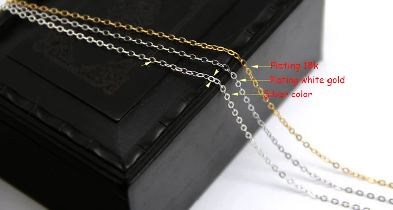 925 Sterling Silver Semi-Finished Chain O-shaped Necklace Wire Thick Silver DIY Accessories Superfine Calender Cross Wire