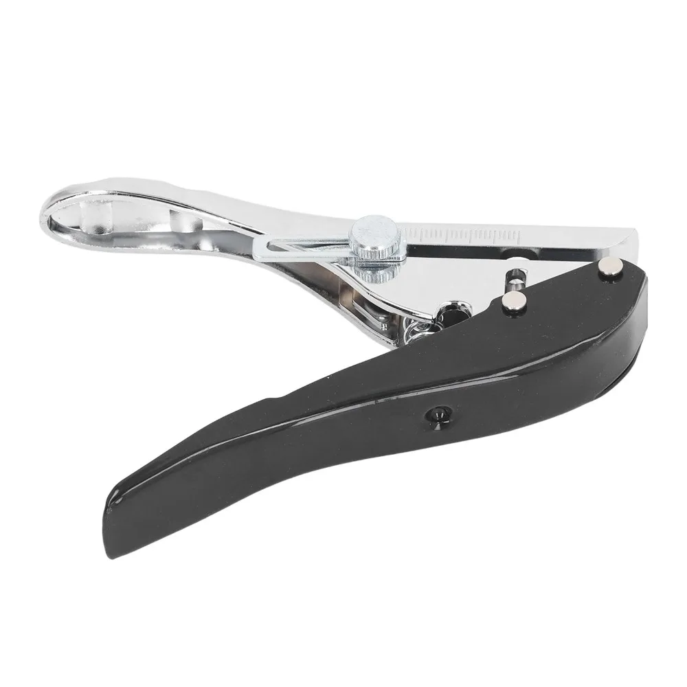 8mm Punch Size Hole Punch Pliers 5 Countersunk Drill Bits Hand-Held Operation Single Hole Punch Portable Design