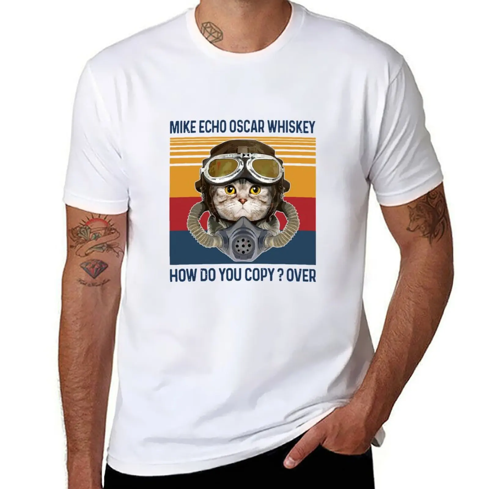 

Mike Echo Oscar Whiskey How Do You Copy Over T-Shirt cotton tshirt 100% anime t shirts for man T-shirt