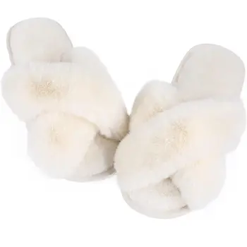 10 best sales Weißer Hausschuh - №2