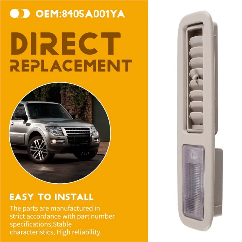 سقف تكييف الهواء تنفيس مصباح داخلي الجمعية منفذ تكييف الهواء لميتسوبيشي