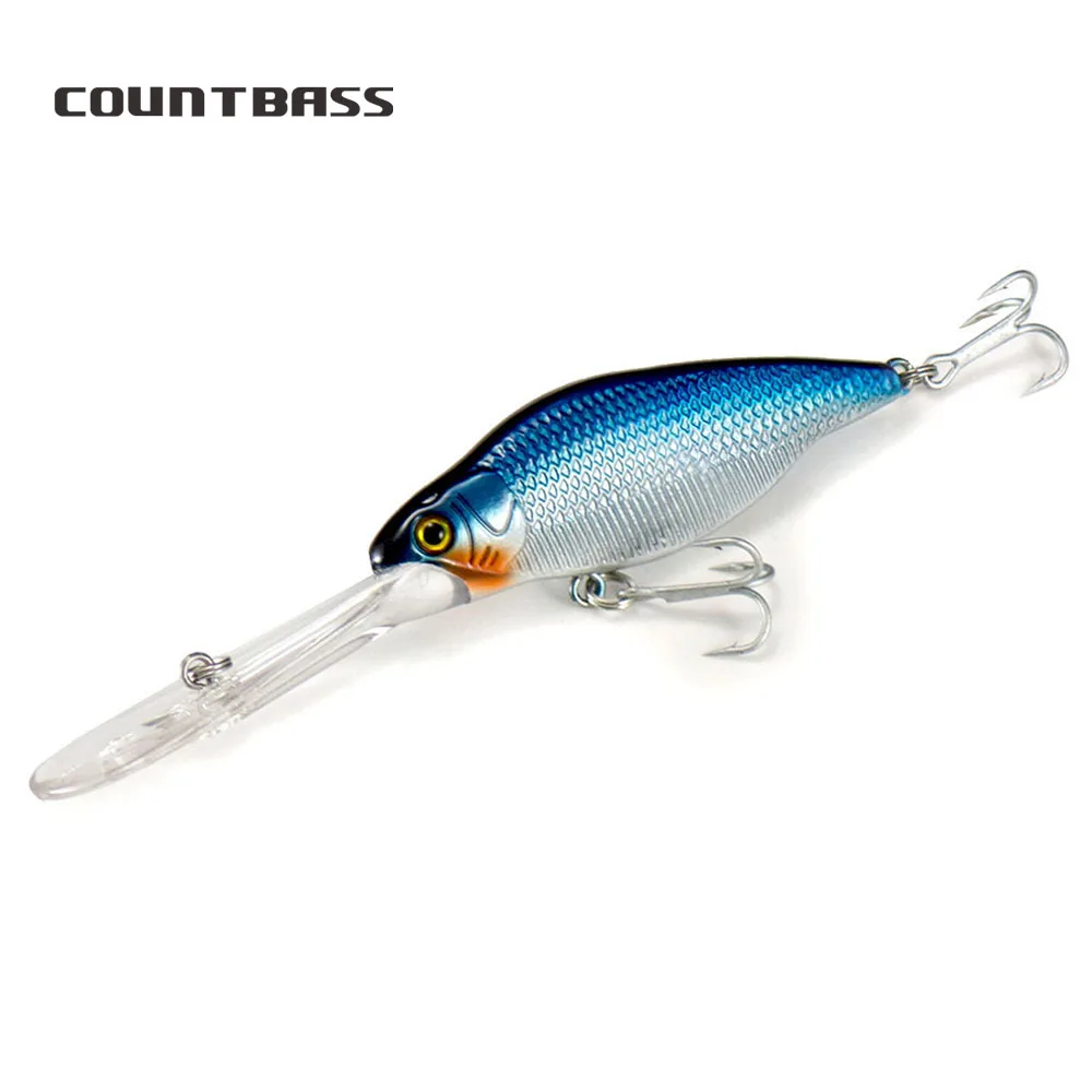 

Deep Sinking Crankbait 66mm 2-19/32" 9.2g 21/64 oz., Wobbler Fishing Lures, Chatterbait Crank Shad Jerk Bait for Freshwater
