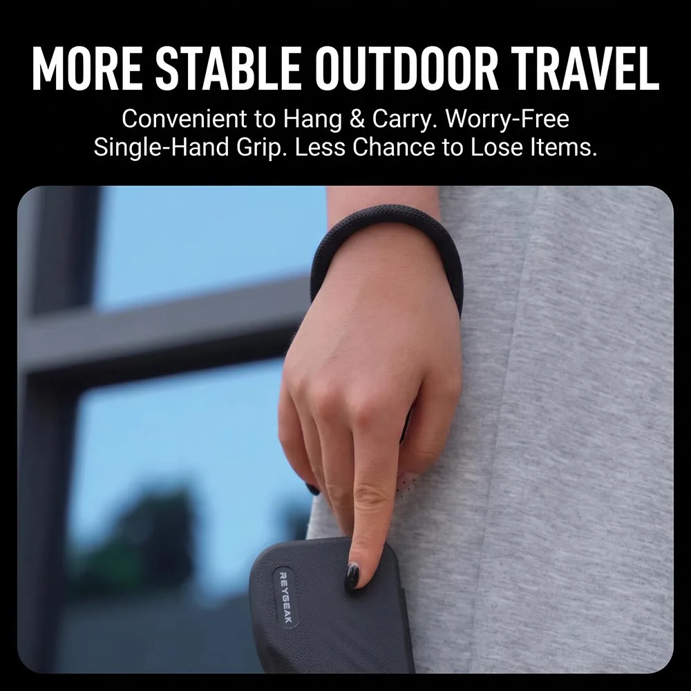 Foldable Extended Storage Box for Pocket 3/4 All‑Round Anti‑Scratch Shockproof Waterproof Portable Full‑Coverage Protective Case
