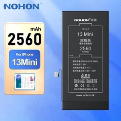 NOHON High Capacity Battery for IPhone 13 Mini 13Mini 12Mini 12 Pro Max 12Pro 13Pro 13ProMax Phone Batteries Good Quality