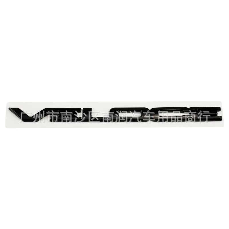 3D Stereo Side Fender Emblem VELOCE Letter Badge Sticker For Alfa Romeo Giulia Stelvio Car Styling