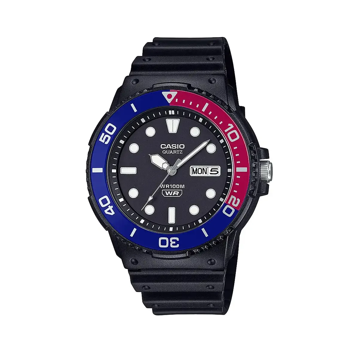 Reloj CASIO MRW-230H-1E2VEF Negro Bisel Bicolor Giratorio
