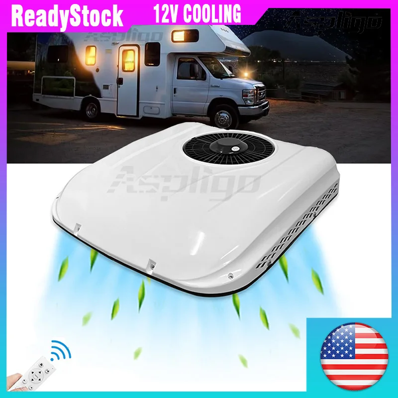 

For Truck RV Rooftop Refrigeration Electric Air Conditioner 12V Motorhome Camper Van Caravan Car Parking Air Conditioning 24V