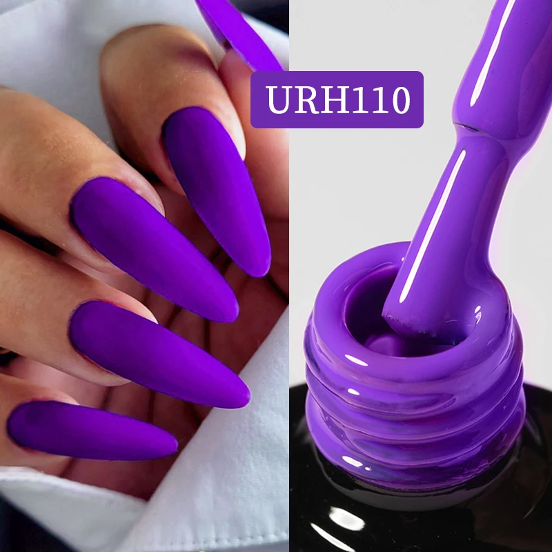 UR SUGAR Matte Klein Blue Gel Nail Polish 7ml Glass Bottle Autumn Winter Deep Color Semi Permanent Soak Off UV LED Gel Manicure