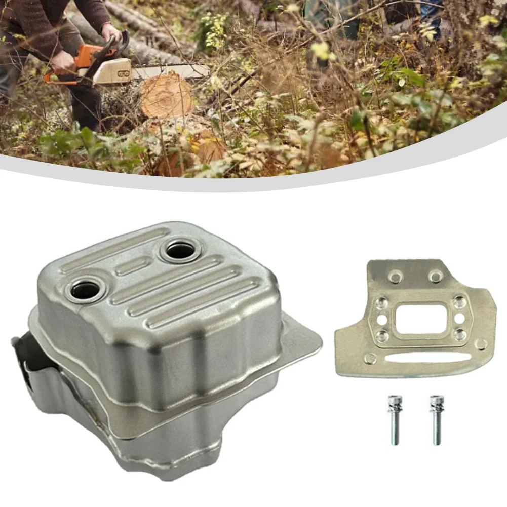 Exhaust Muffler 1140 140 0657 for MS391 MS311 Chainsaw Metal Part Engineered for Reduced Noise and Emission Compliance