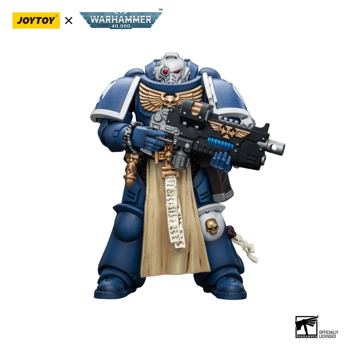 JOYTOY Warhammer 40 K 1/18 ตัวเลขการกระทําอะนิเมะ 12.1 ซม.Ultramarines Sternguard Veteran Collection ของเล่นของขวัญ
