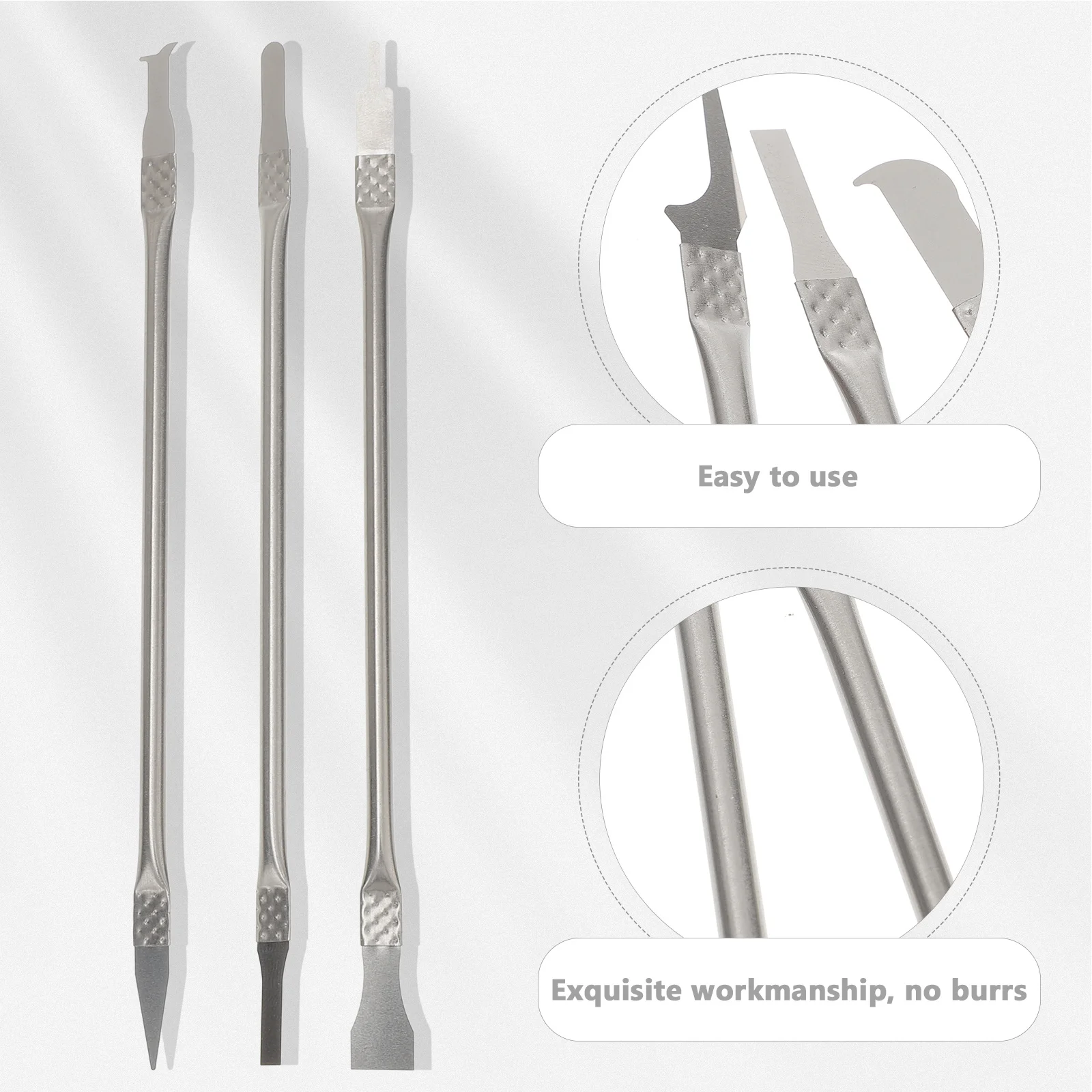 8Pcs High-Quality Sticker Remover for Phone Precision Alloy Steel Razor Scraper 8-in-1 Mobile Repair Tool Kit for Easy and