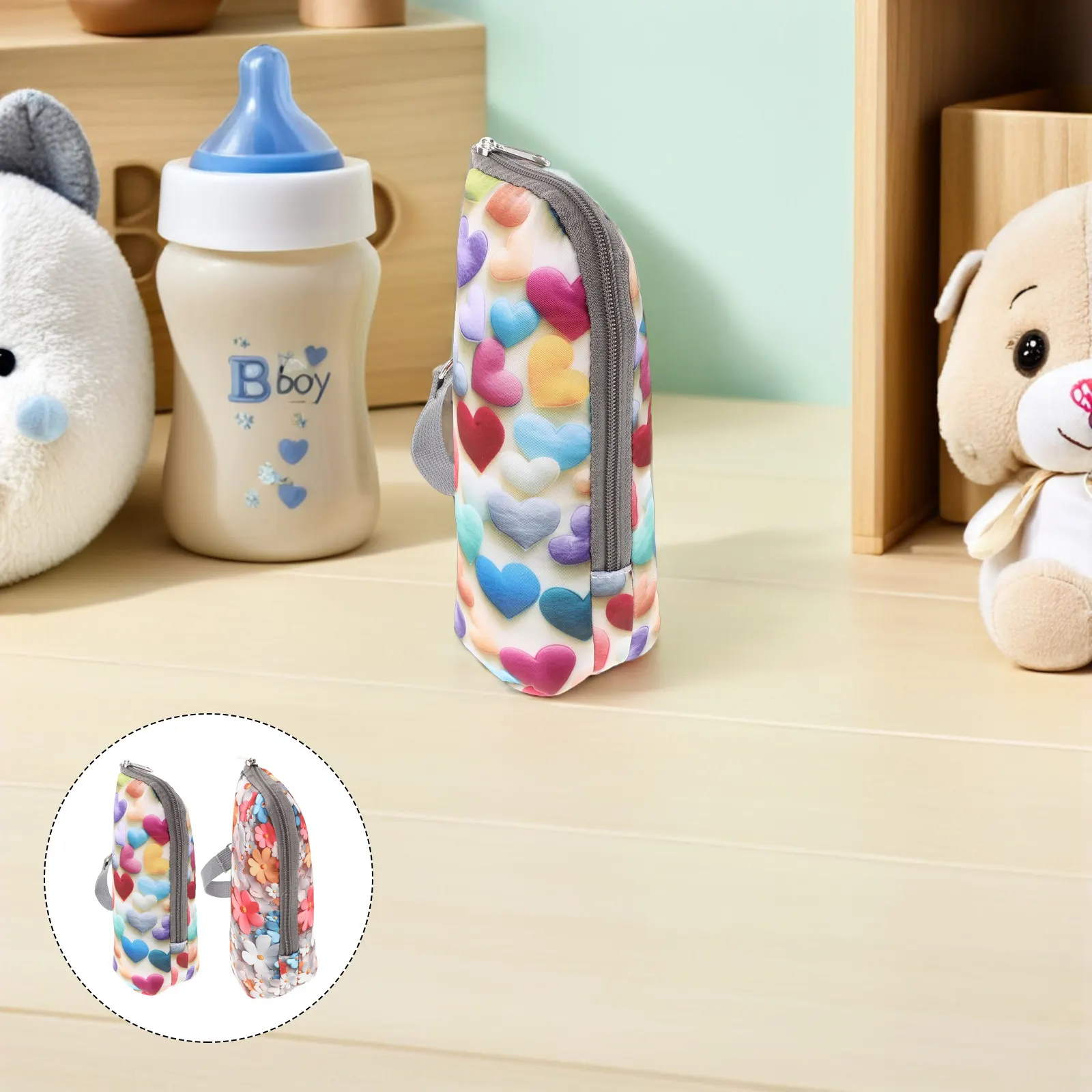 

Набор из 2 термосумок для детских бутылочек: портативная термосумка-холодильник для грудного молока, для путешествий и детских учреждений