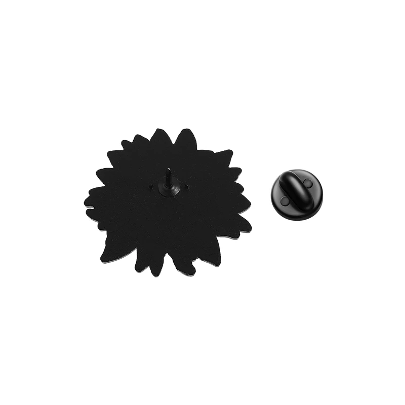 Beautiful Sunflower Brooch Enamel Pins Romantic Floral Metal Brooches Decoration Backpack Badge Jewelry Gifts for Flower Lovers view 5