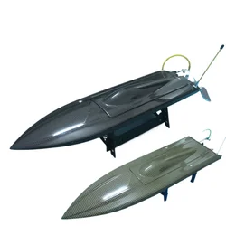 L430-W130-H80mm Mini O-Boat Hull - Carbon Fiber Hybrid Vacuum Molded for Brushless RC Racing