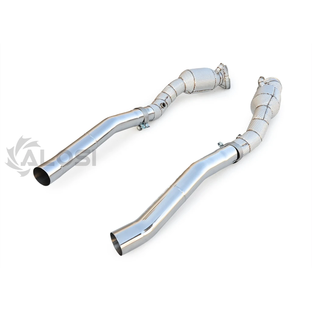 Factory Exhaust head For Ferrari F12 Berlinetta/FF V12 /812 Superfast 2012-2016 6.3L 6.5L Header Catted Exhaust drain pipe