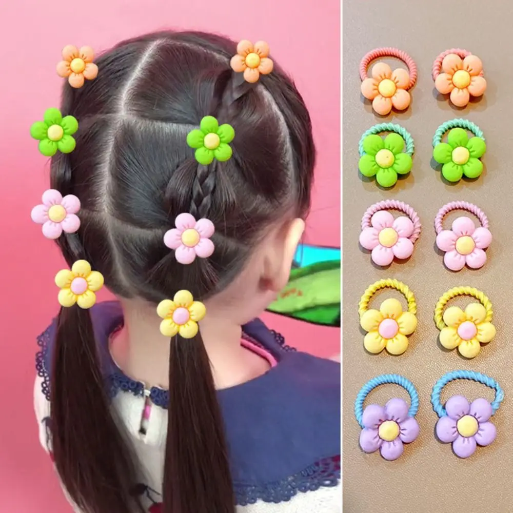 女性と女の子のための弾性ゴムバンド,ヘッドギア,ポニーテールホルダー,ヘアアクセサリー,赤ちゃんの髪のロープ,カワイイ,子供