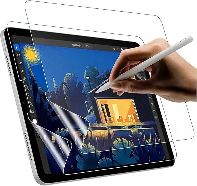 

2Pcs Paper Film Like Screen Protector For iPad 9.7 Air 2 3 10.5 Air 4 5 10.9 Mini 1 2 3 4 5 6