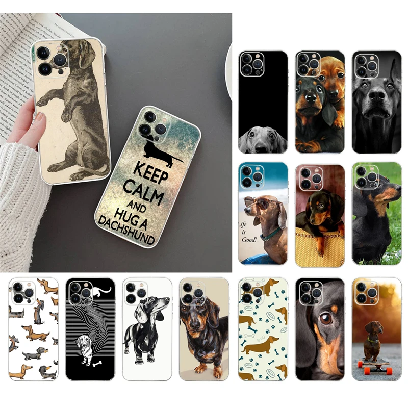 

Phone Case For iphone 17ProMax Air 16 15 14 13 Pro Max 15 16 Pro 15Plus Dachshund Dog