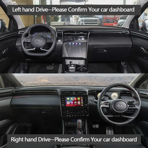 Imagen 2 del producto Para Hyundai Tucson NX4 2022 2023 2024 tablero de cubierta alfombrilla antideslizante almohadilla protectora accesorios de coche alfombra parasol