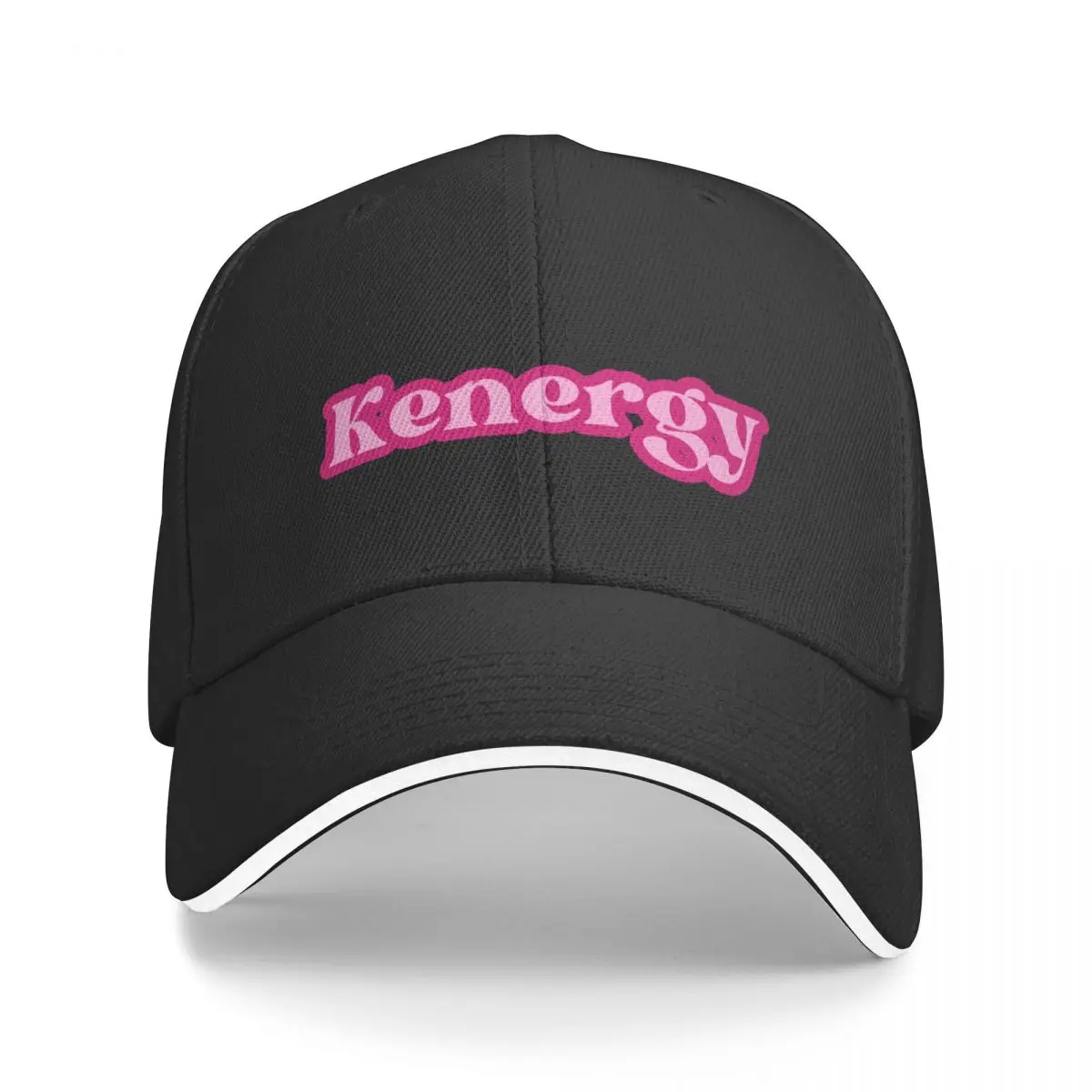 Kenergy Pink Sticker Baseball Cap Big Size Hat tea Hat Women's Beach Visor Men's