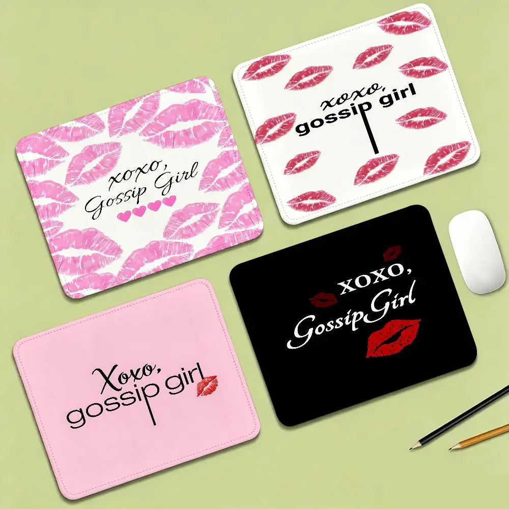 Classic TV Series Gossip Girls Custom Skin Office Student Gaming Thickened Pad Non-slip Cushion Mouse Pad for PC Computer Table