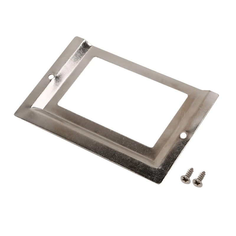 الفضة لهجة معدنية علامة تسمية حامل ، مكتب البريد مكتبة ملف درج ، 10 قطعة