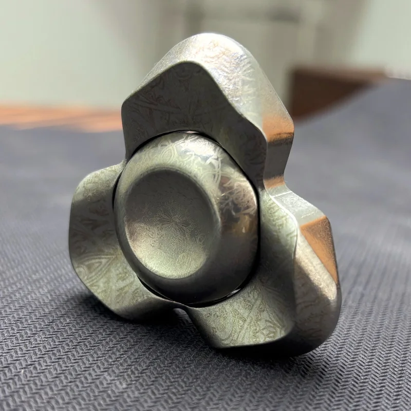 لعبة تخفيف التوتر المعدنية الميكانيكية المكونة من ثلاث صفحات من ARCE EDC من الفولاذ المقاوم للصدأ #4