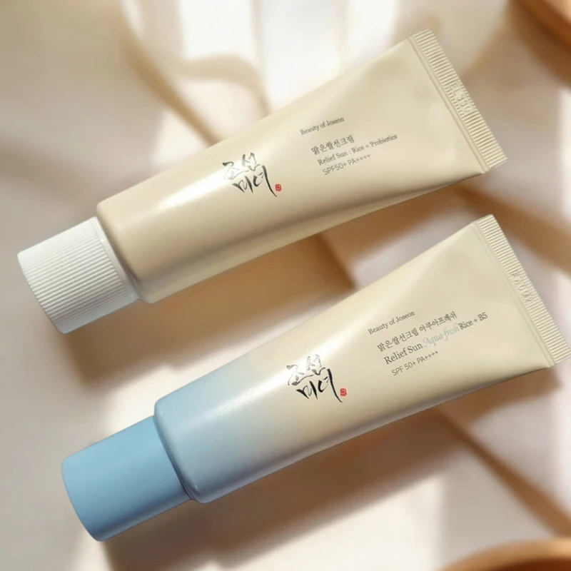 SPF50+  Beauty of Joseon Sunscreen Korean Rice Probiotic Solar Blocker Skin Cream Anti UV Sun Block Facial Mild Moisturizer 50ml
