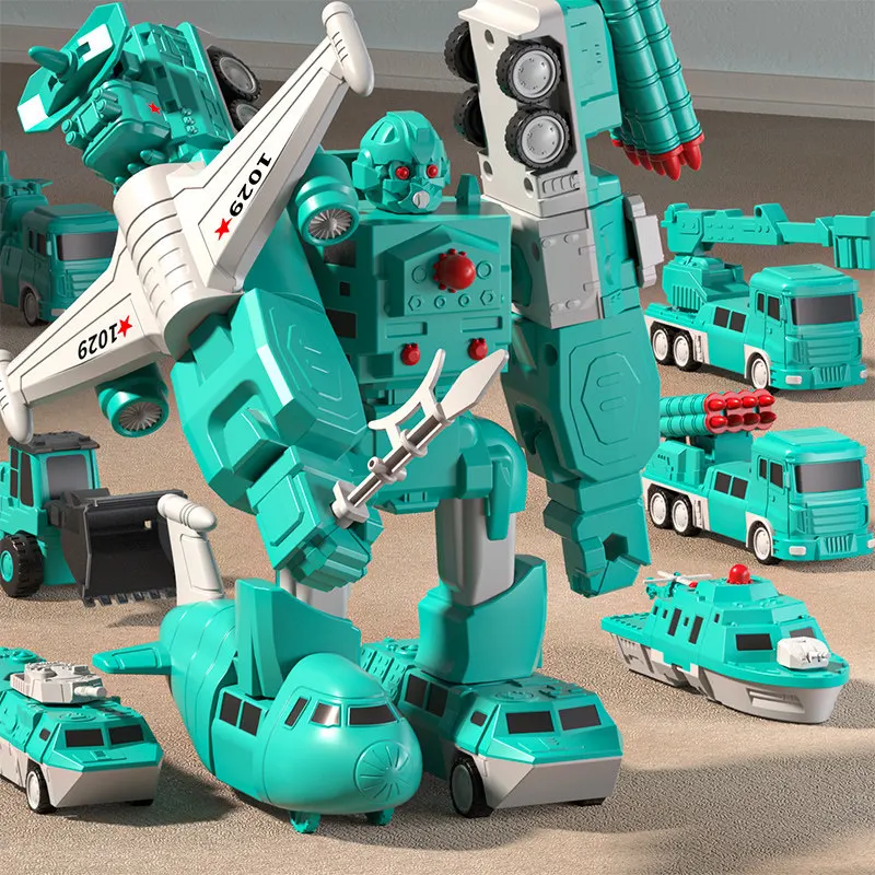 الأطفال كتلة مغناطيسية التجمع لعبة سيارة الميكانيكية الهندسة سيارة لغز لعبة الصبي كتلة الجمعية تشوه لعبة روبوت 26-36 قطعة مجموعة