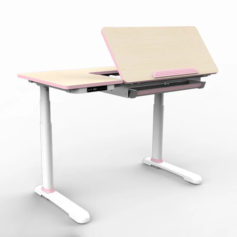 Children's Painting Primary School Students Painting Table Calligraphy Table Lifting Table Desk Electric Lifting