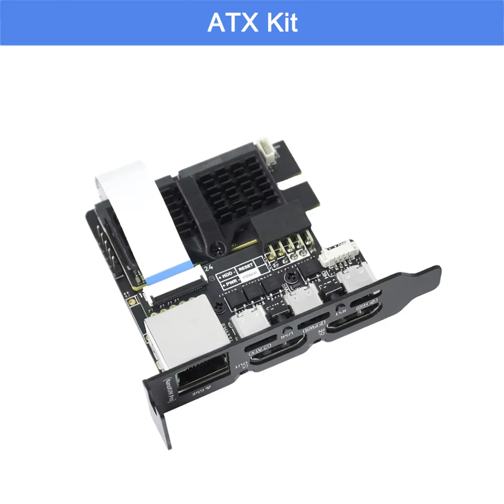 Sipeed NanoKVM-Pro ATX/Desk 4K IP-KVM GbE WiFi6 PoE Mini Remote