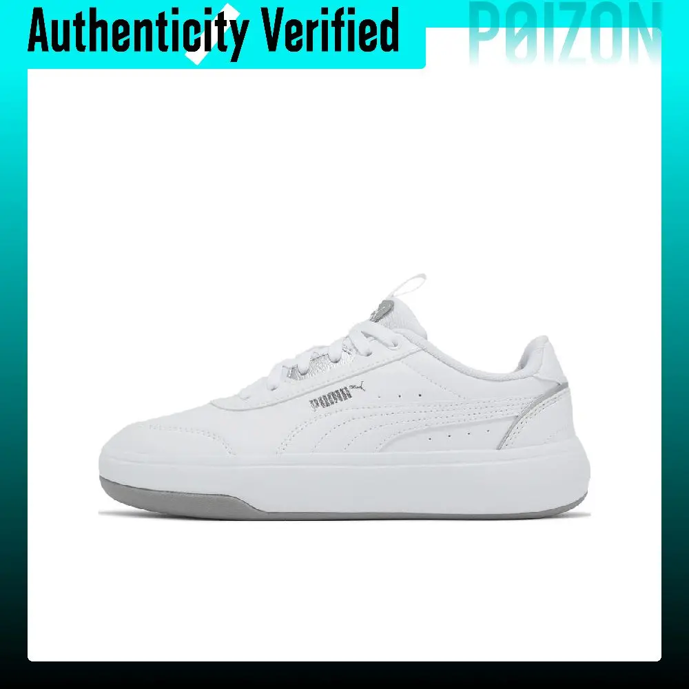 PUMA Tori Skate Shoes Women's Low-top White Silver 392490-02