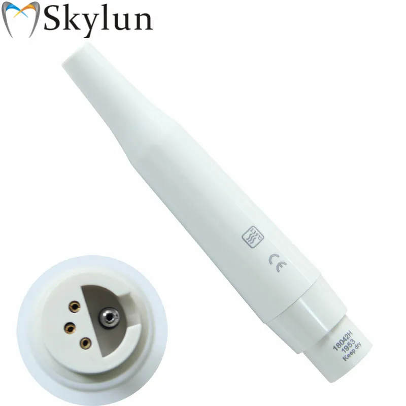 Dental Ultrasonic Scaler Handpiece Detachable Piezo Handle Autoclavable for DTE SATELEC Scaler Tip Professional Dental Cleaning