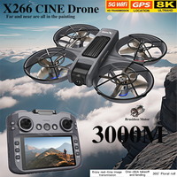 Original X266 Drone 5G 2.4G GPS Professional  Aerial Photography Remote Control Aircraft 8K HD Dual Camera Quadcopter Toys Gifts