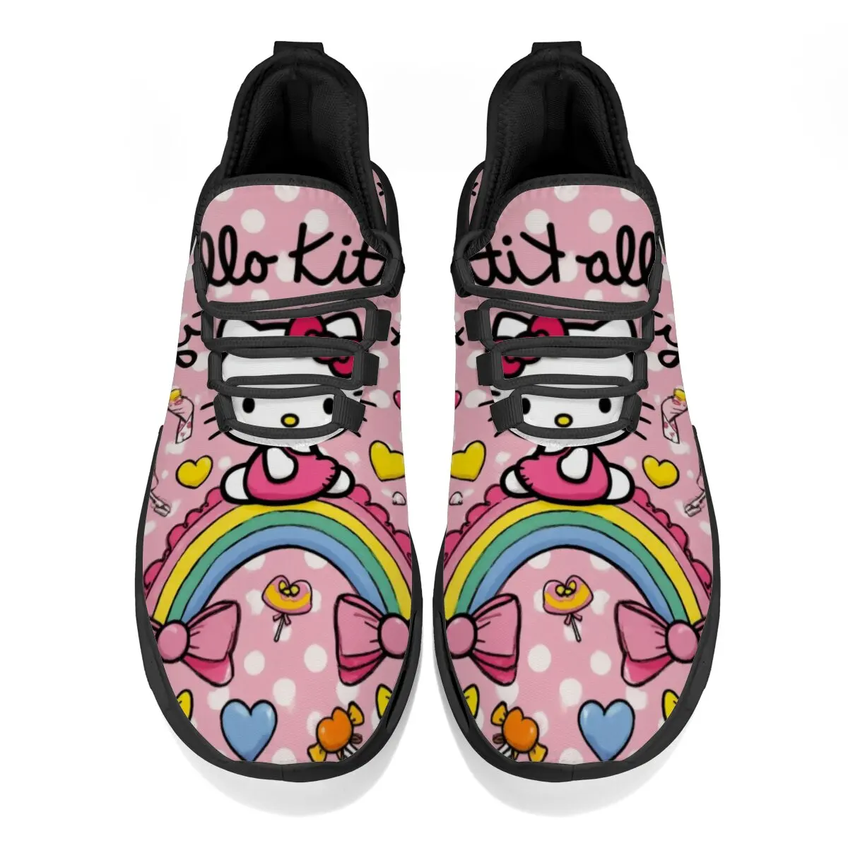 

Feizhi Parent-child Shoes Flat Large-sized Breathable Disney Series Cartoon Pattern Design Lightweight Casual Sports Shoes