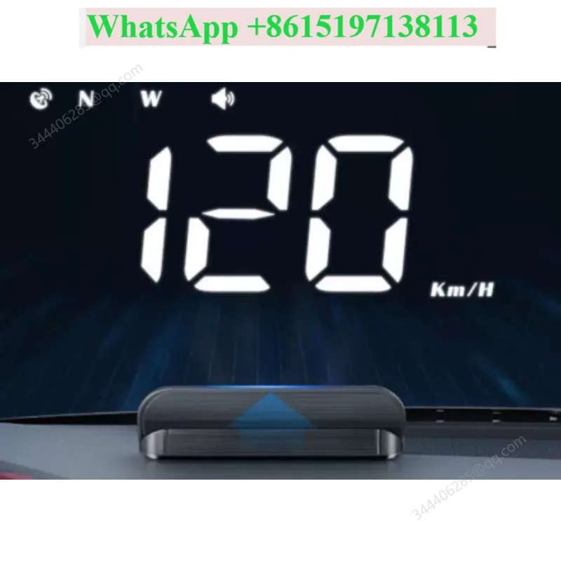 Car mounted HUD head up display GPS speed display wireless new energy vehicle multifunctional instrument projector