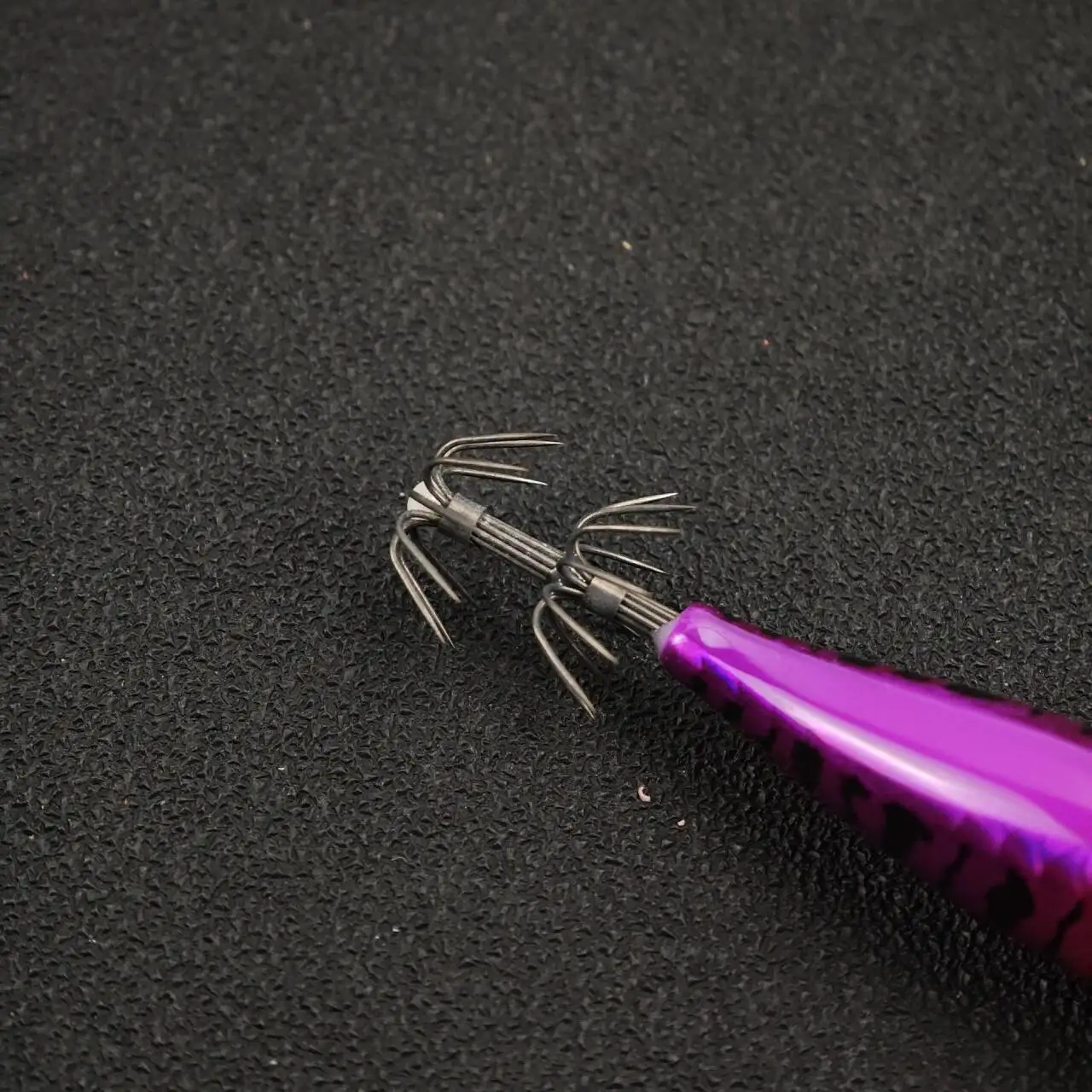 1pc Laser Squid Jig Egi 8cm Luminous Shrimp Fishing Lure UV Glow Cuttlefish Octopus Artificial Hard Bait for Sea Fishing Tackle view 6