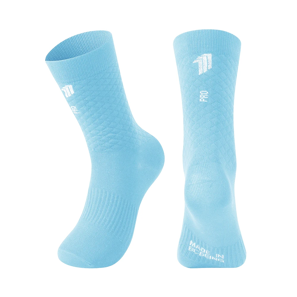 BCBE-ING Radsocken, atmungsaktiv, professionelle Sportsocken für Herren und Damen, bequeme, hochelastische, rutschfeste Outdoor-Fahrradsocken