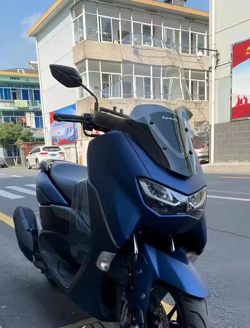 FOR YAMAHA NMAX155 Winter Handguard Windshield 20-24 Models Widened Heightened Circumferential Flow Guide Structure toBlock Cold