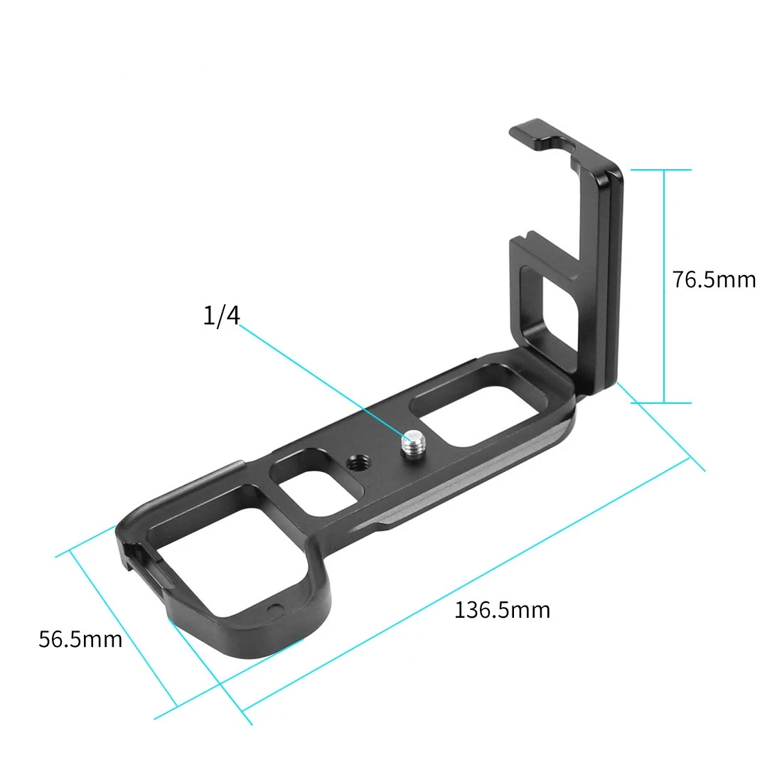LB-A7M2 L Type Quick Release Plate Vertical L Bracket LB-A7 II Hand Grip Specifically for Sony A72、A7m2、A7R2、A7II - Image 6