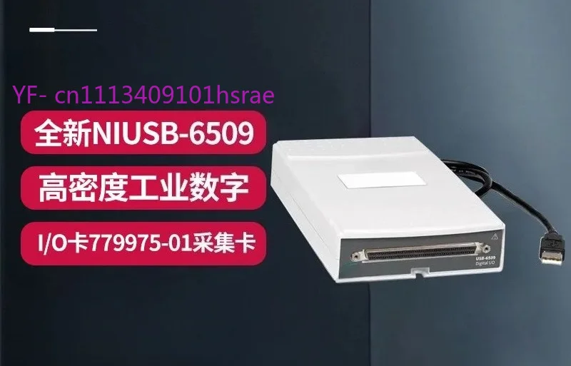 96-Channel Industrial Digital I/O Card USB-6509, High-Speed USB 2.0 Data Acquisition Module 779975-01