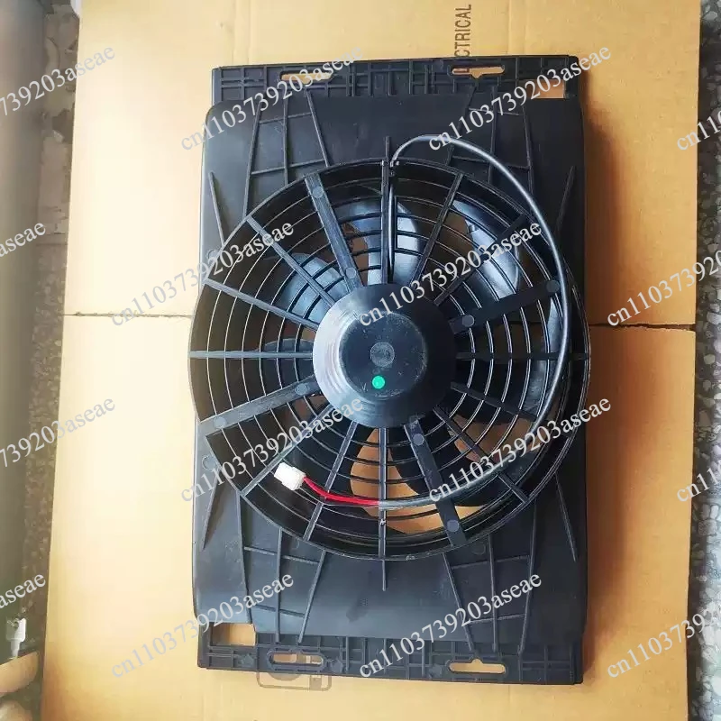 24V High-Power Electronic Fan for Truck Parking Air Conditioning Roof-Mounted Condenser Cooling Fan
