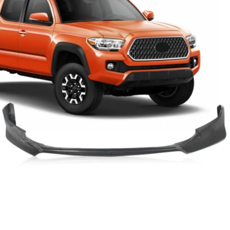 

Передний бампер JX Racing, нижний сплиттер для губ, Spolier для Toyota Tacoma 20162023, текстурированная черная крышка бампера, расширенная фасция A