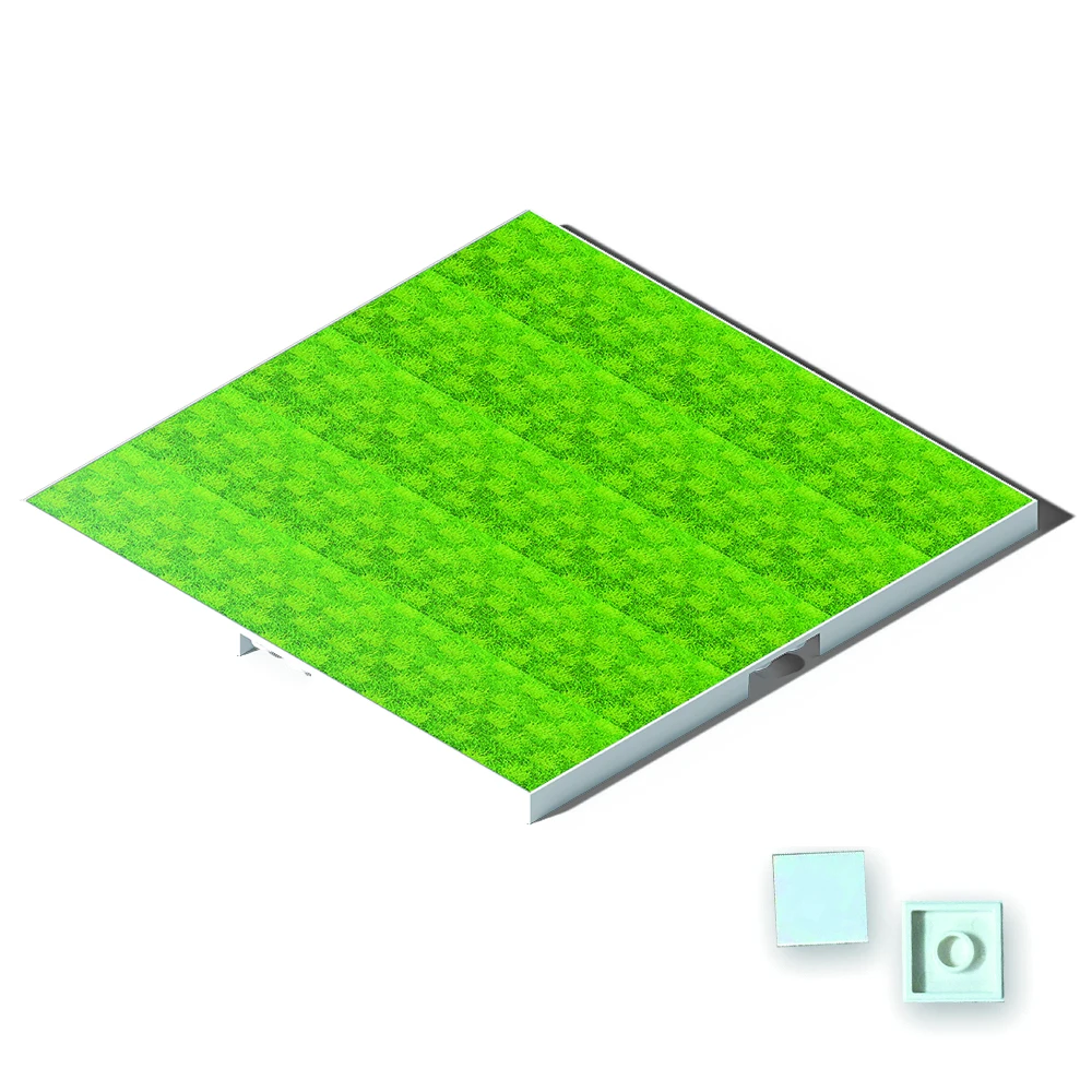 Ensemble de suppléments de sol de plaque de base magnétique colorée, jouet de scène de jeu de construction du monde magnétique bricolage, cadeau parfait pour les amoureux des jeux garçons