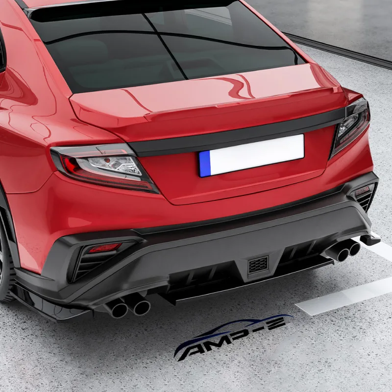 

Subaru Subaru Wrx Sti Vb 2022 + Rear Lip Tail Lip Spoiler Corner Modification Accessories