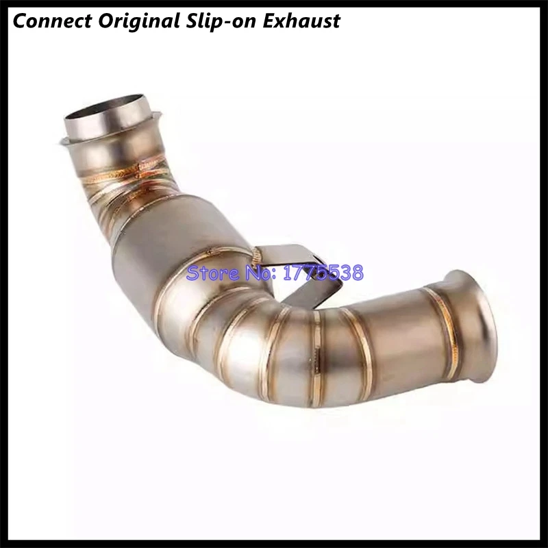 For KTM 790 890 Duke 2018-2023 for KTM 790 890 Adventure/R/R Rally/L 2019-2023 Motorcycle Exhaust Muffler Connect Link Pipe