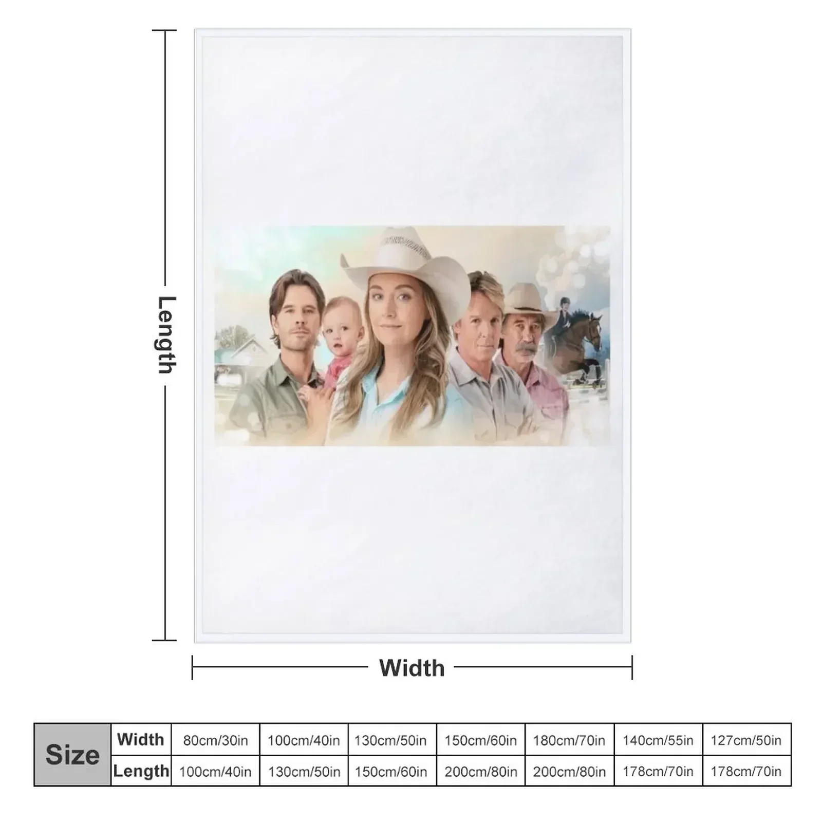 Heartland - family Throw Blanket Soft Beds Thermal Summer Stuffeds funny gift Hairy Blankets