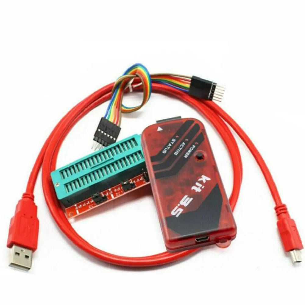 USB Full Connection PICKIT35 Programmer with Offline Programming Function for Microcontroller Debugging and Programming