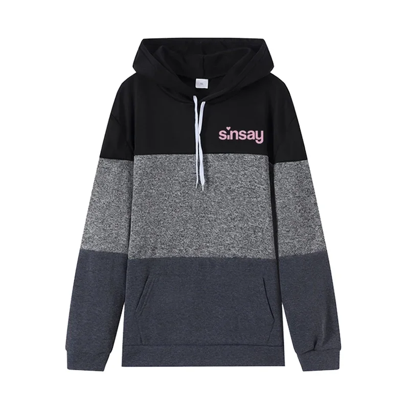 秋冬品質ホットセールデイリーカジュアルパーカージョギング女性用スウェットシャツドローストリングファッションスポーツトリコロートップシンプル