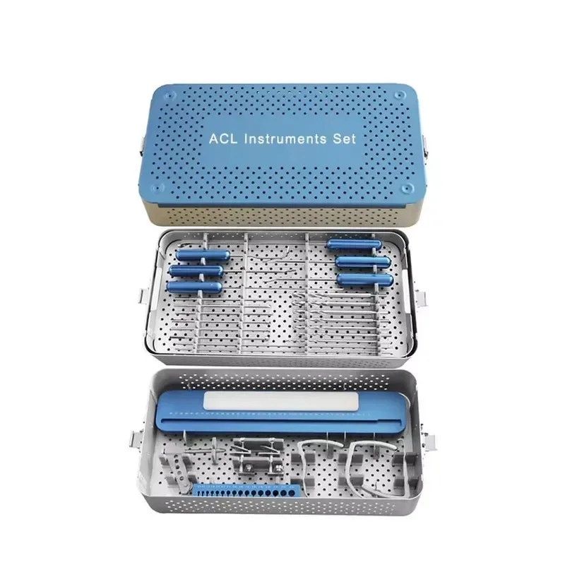 Hot Sale ACL Instrument Set ACL PCL Reconstruction Drill Guide System Cruciate Ligament Reconstruction Instruments